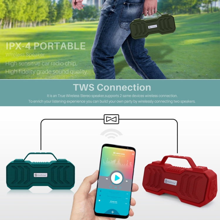 Loa Stereo Bluetooth Không Dây Di Động NewRixing NR-4500 Hỗ Trợ Chức Năng TWS / FM
