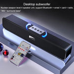 Loa Bluetooth không dây YINDIAO A36 Bluetooth 5.0 Subwoofer thông minh cho máy tính, phiên bản nâng cấp Bluetooth (màu đen)