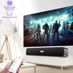 Loa Bluetooth không dây YINDIAO A36 Bluetooth 5.0 Subwoofer thông minh cho máy tính, phiên bản nâng cấp Bluetooth (màu đen)