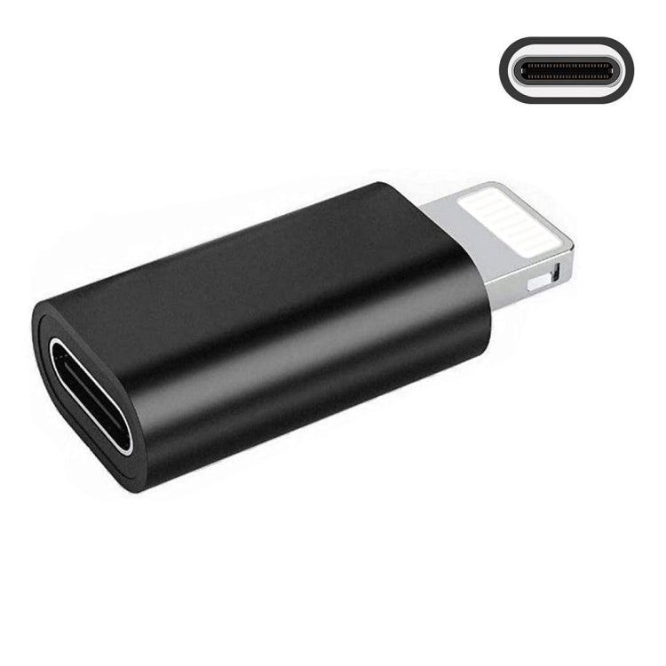 Bộ chuyển đổi ENKAY Hat-Prince HC-6 Mini ABS USB-C / Type-C 3.1 sang 8 chân (màu trắng), màu đen, Type-C sang 8 chân