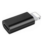 Bộ chuyển đổi ENKAY Hat-Prince HC-6 Mini ABS USB-C / Type-C 3.1 sang 8 chân (màu trắng), màu đen, Type-C sang 8 chân