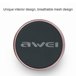 Loa Bluetooth không dây di động mini awei Y500 với âm thanh stereo 3D, mic tích hợp, hỗ trợ thẻ TF / AUX, Y500