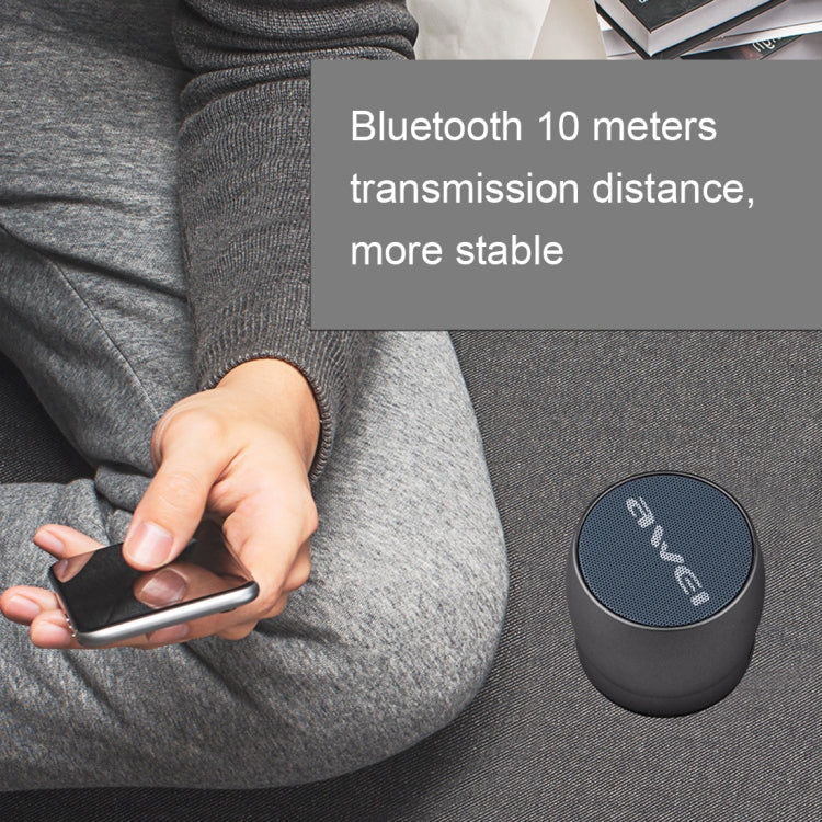 Loa Bluetooth không dây di động mini awei Y500 với âm thanh stereo 3D, mic tích hợp, hỗ trợ thẻ TF / AUX, Y500