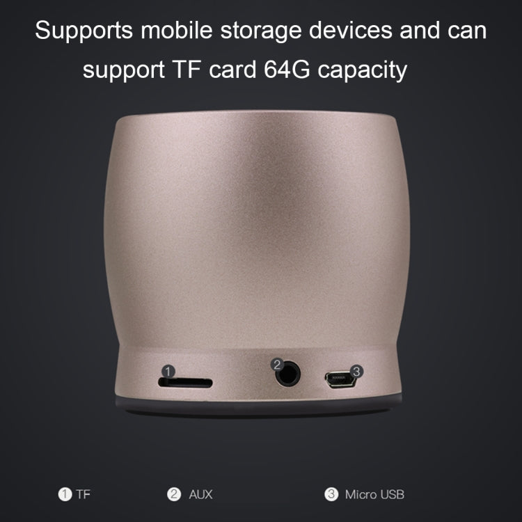 Loa Bluetooth không dây di động mini awei Y500 với âm thanh stereo 3D, mic tích hợp, hỗ trợ thẻ TF / AUX, Y500