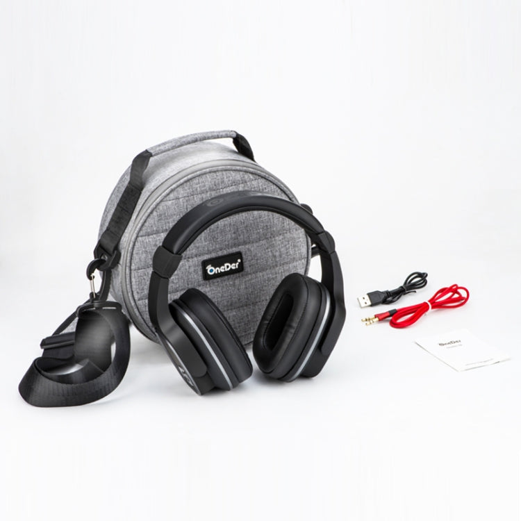 Tai nghe Bluetooth không dây gắn đầu OneDer S2 phiên bản 5.0, có mic, rảnh tay, thẻ TF, USB, AUX, chức năng FM, S2