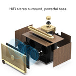 Loa Bluetooth không dây di động Oneder V6, hỗ trợ rảnh tay & FM & thẻ TF & AUX & ổ USB