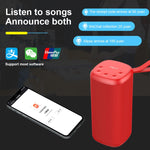 Loa Bluetooth stereo bass nặng di động ZEALOT S35 có mic tích hợp, Hỗ trợ gọi rảnh tay & thẻ TF & AUX