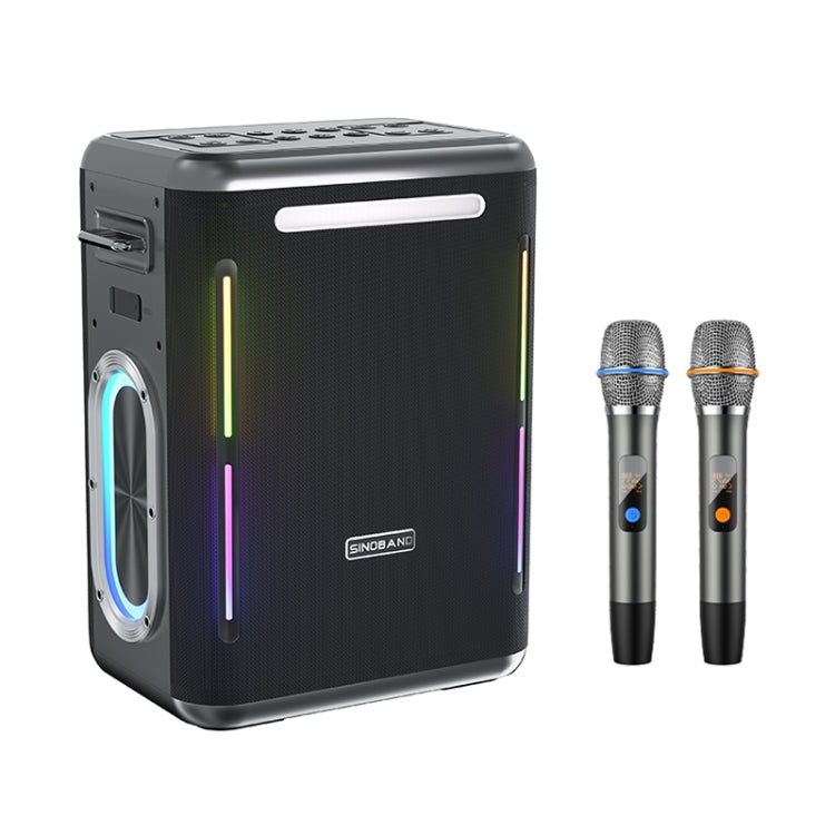 Loa Bluetooth TWS di động ngoài trời XDOBO SINOBAND Party 1981 300W với đèn LED nhiều màu, SINOBAND Party 1981