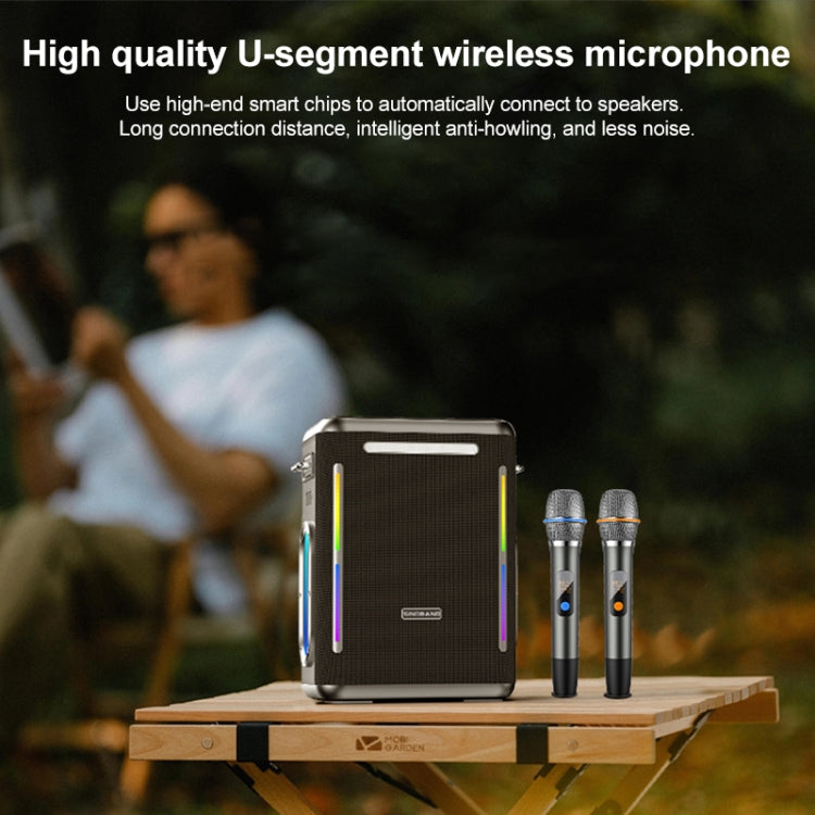 Loa Bluetooth TWS di động ngoài trời XDOBO SINOBAND Party 1981 300W với đèn LED nhiều màu, SINOBAND Party 1981