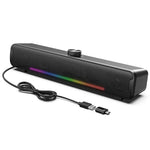 Loa không dây di động ngoài trời L16 với đèn RGB HiFi USB Bluetooth, L16