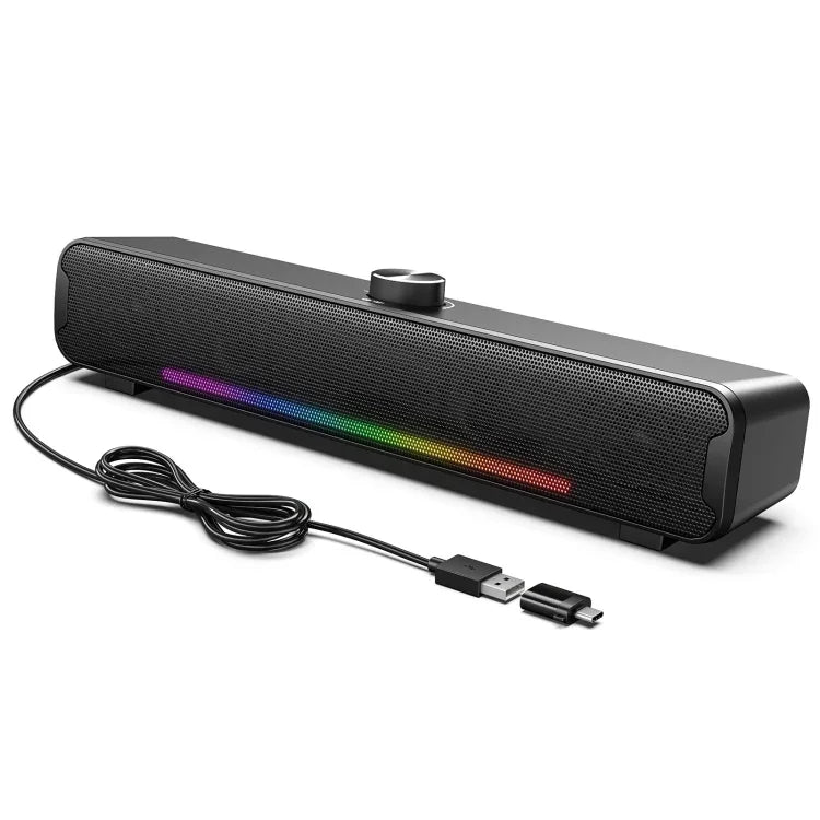 Loa không dây di động ngoài trời L16 với đèn RGB HiFi USB Bluetooth, L16