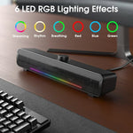 Loa không dây di động ngoài trời L16 với đèn RGB HiFi USB Bluetooth, L16