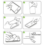 For iPhone 7 Plus Silk Printing Screen Protector 0.26mm 9H Surface Hardness 2.5D Explosion-proof Tempered Glass Screen Film