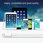 Cáp đồng bộ dữ liệu / sạc 8 chân sang USB 2.0, chiều dài cáp: 1m