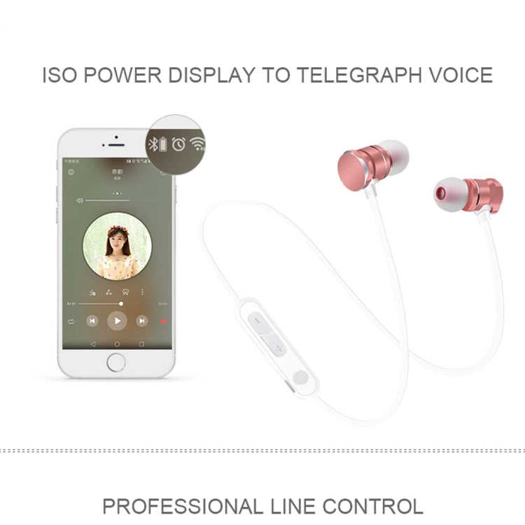 Tai nghe thể thao Bluetooth 5.0 X3 hút từ tính, mic HD, hỗ trợ gọi rảnh tay, khoảng cách: 10m