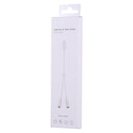 Bộ chuyển đổi âm thanh 2 trong 1 MH027 dài 16cm, 2 đầu 3.5mm cái sang 8 Pin đực