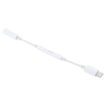 Dây jack tai nghe 8 Pin đực sang 3.5mm cái có điều khiển, bộ chuyển đổi âm thanh Bluetooth, hỗ trợ nghe nhạc, gọi điện, điều chỉnh âm lượng