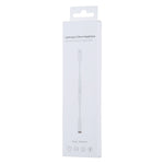 Dây jack tai nghe 8 Pin đực sang 3.5mm cái có điều khiển, bộ chuyển đổi âm thanh Bluetooth, hỗ trợ nghe nhạc, gọi điện, điều chỉnh âm lượng