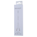 Bộ chuyển đổi âm thanh jack tai nghe 8 Pin đực sang đôi 3.5mm cái có điều khiển MH026