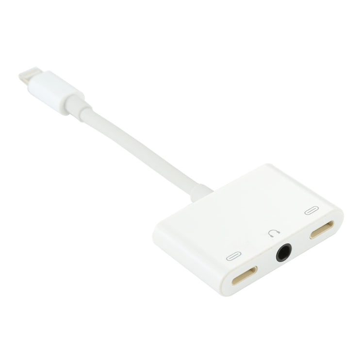Bộ chuyển đổi âm thanh 8 Pin đực sang đôi 8 Pin cái & 3.5mm cái