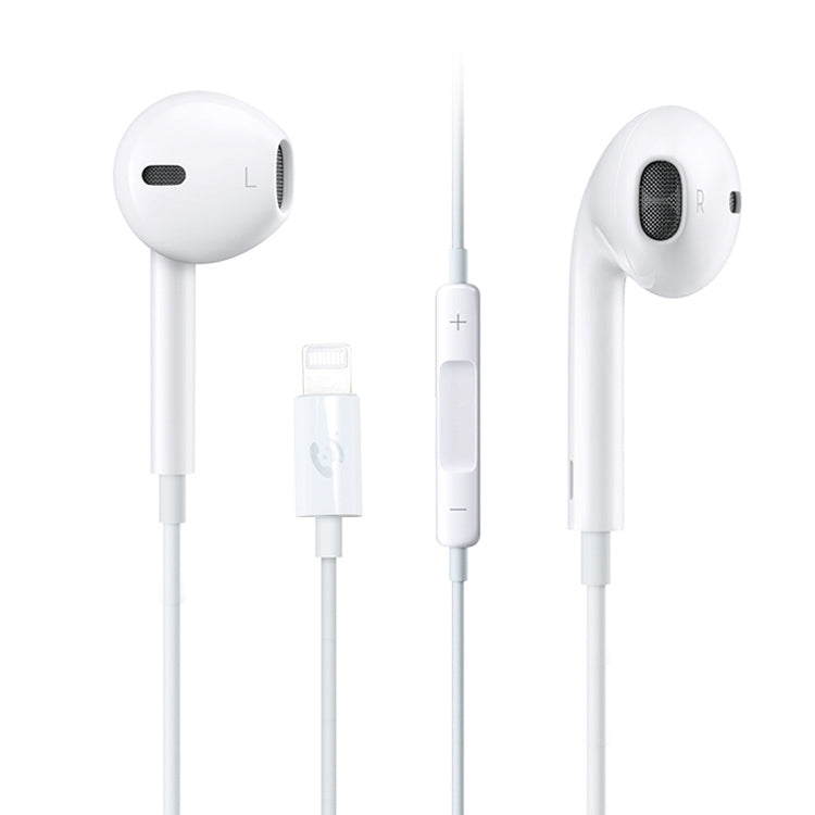 Tai nghe Bluetooth có điều khiển dây 1.2m ML715 8 Pin, hỗ trợ nghe nhạc, gọi điện, điều chỉnh âm lượng, ML715 điều khiển âm lượng