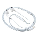 Tai nghe Bluetooth có điều khiển dây 1.2m ML715 8 Pin, hỗ trợ nghe nhạc, gọi điện, điều chỉnh âm lượng, ML715 điều khiển âm lượng