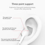 Tai nghe Bluetooth có điều khiển dây 1.2m ML715 8 Pin, hỗ trợ nghe nhạc, gọi điện, điều chỉnh âm lượng, ML715 điều khiển âm lượng