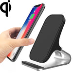 Sạc không dây HAMTOD M5 chuẩn Qi thiết kế cuộn dây đôi thông minh 15W có đèn báo, Hỗ trợ sạc nhanh, M5 Đen, M5 Bạc