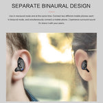 Tai nghe Bluetooth V5.0 X8 TWS thể thao ngoài trời dạng nhét tai có hộp sạc