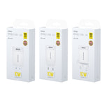 WK WP-U118 Bộ Sạc Du Lịch 10W 1 Cổng USB, Phích Cắm US, WP-U118 Phích Cắm US