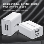 WK WP-U118 Bộ Sạc Du Lịch 10W 1 Cổng USB, Phích Cắm US, WP-U118 Phích Cắm US