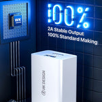 WK WP-U118 Bộ Sạc Du Lịch 10W 1 Cổng USB, Phích Cắm US, WP-U118 Phích Cắm US