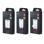 WK WP-U119 Bộ Sạc Du Lịch 10W 2 Cổng USB, Phích Cắm US, WP-U119 Phích Cắm US