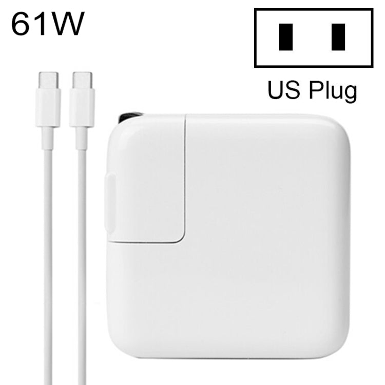 Bộ Sạc Nguồn Type-C 61W Kèm Cáp 1.8m, Phích Cắm US, 61W Phích Cắm US