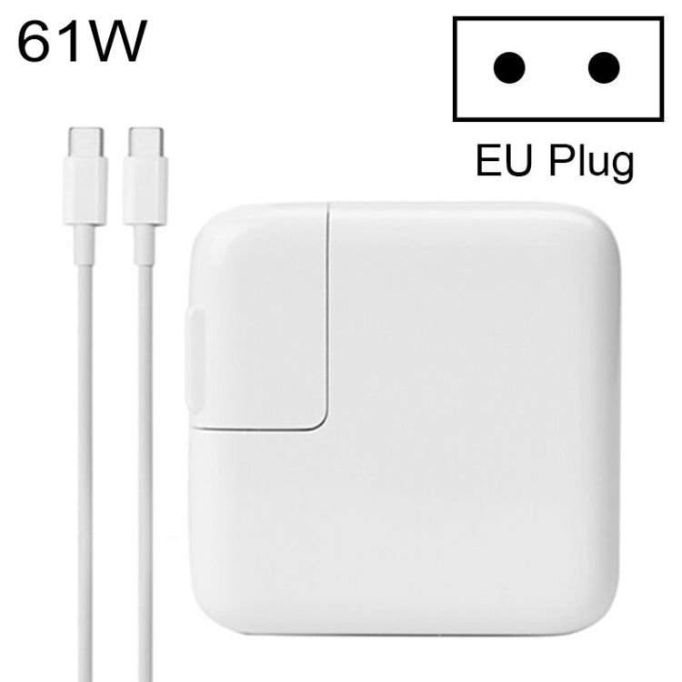 Bộ Sạc Nguồn Type-C 61W Kèm Cáp 1.8m, Phích Cắm EU, 61W Phích Cắm EU