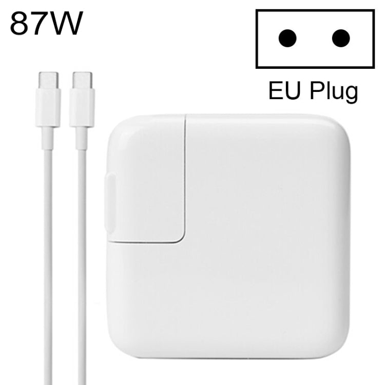 Bộ sạc di động 87W Type-C kèm cáp sạc Type-C dài 1.8m, phích cắm EU, 87W phích cắm EU