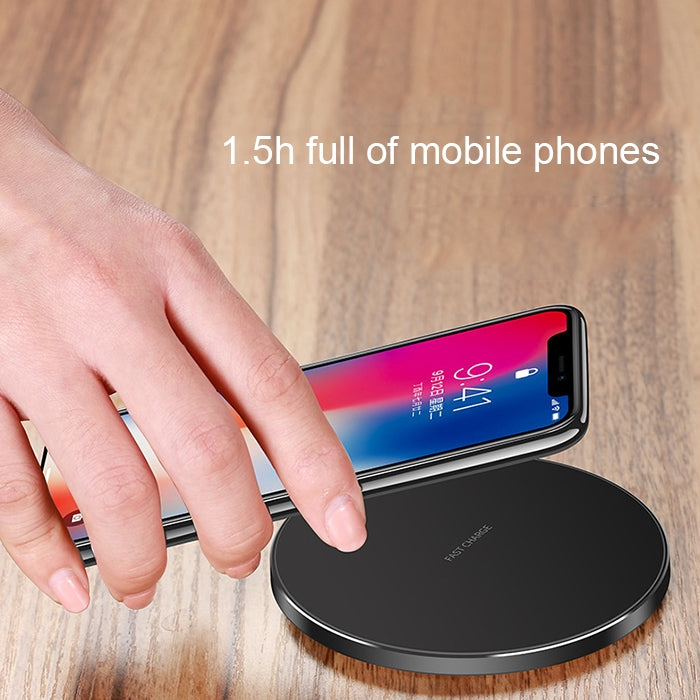 Đế sạc nhanh không dây siêu mỏng hợp kim nhôm GY-68 chuẩn Qi