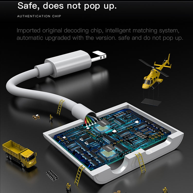 Bộ chuyển đổi Apple 3.5+Lightning JOYROOM S-Y104 Ben Series, Dài: 1.2m
