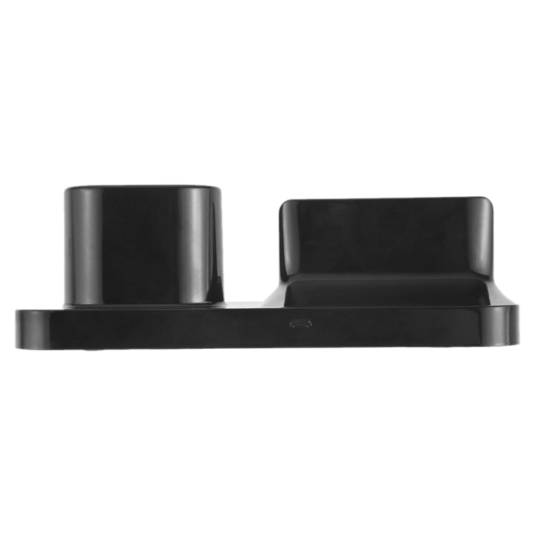 Đế Sạc Không Dây Có Thể Sạc Lại Được, Giá Đỡ Cho Điện Thoại Di Động & Tai Nghe, Có Cổng Micro USB + USB-C / Type-C + 8 Chân