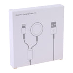 Cáp Sạc Từ Tính Đa Năng 8 Chân Cho iPhone / Apple Watch, Chiều Dài: 1m