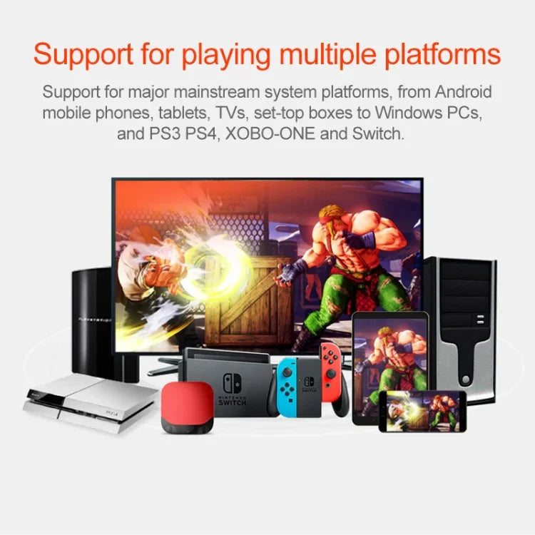 Tay cầm chơi game PXN PXN-0082 Gladiator Street Machine cho Nintendo Switch / PC / Android / PS3 / PS4 / XboxOne, PXN-0082