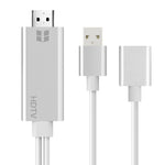 Cáp chuyển đổi Onten 7562 USB cái sang HDMI cho điện thoại lên HDTV, dùng cho iPhone / Android