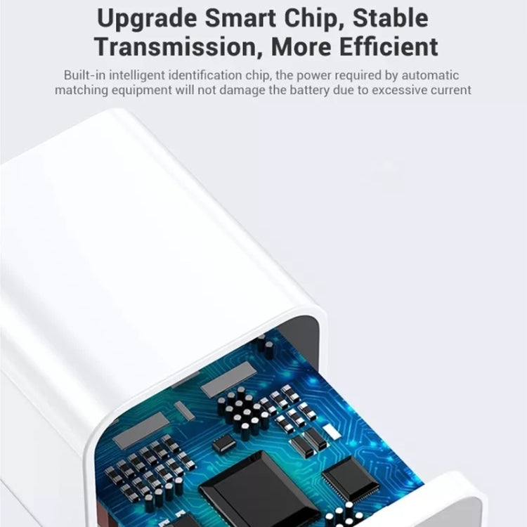 Bộ Sạc Du Lịch 18W Giao Diện USB-C / Type-C, Phích Cắm US, Phích Cắm US 18W