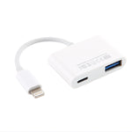 Bộ Chuyển Đổi Đầu Đọc Camera 8 Pin sang USB, Tương Thích Hệ Điều Hành IOS 9.1 Trở Lên, NK101