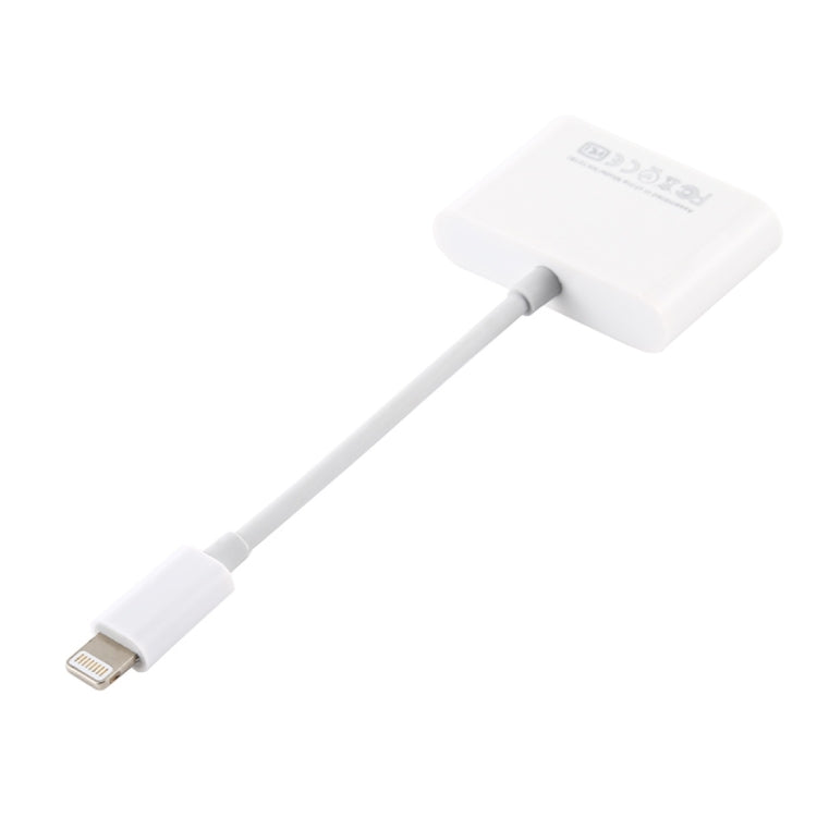 Bộ Chuyển Đổi Đầu Đọc Camera 8 Pin sang USB, Tương Thích Hệ Điều Hành IOS 9.1 Trở Lên, NK101