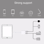 Bộ Chuyển Đổi Đầu Đọc Camera 8 Pin sang USB, Tương Thích Hệ Điều Hành IOS 9.1 Trở Lên, NK101