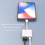 Bộ Chuyển Đổi Đầu Đọc Camera 8 Pin sang USB, Tương Thích Hệ Điều Hành IOS 9.1 Trở Lên, NK101