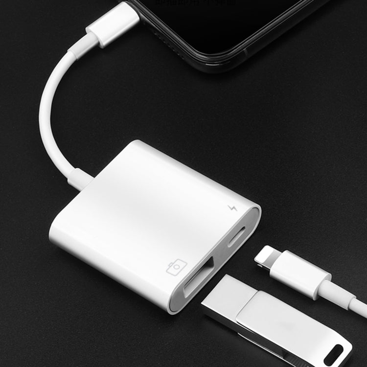 Bộ Chuyển Đổi Đầu Đọc Camera 8 Pin sang USB, Tương Thích Hệ Điều Hành IOS 9.1 Trở Lên, NK101