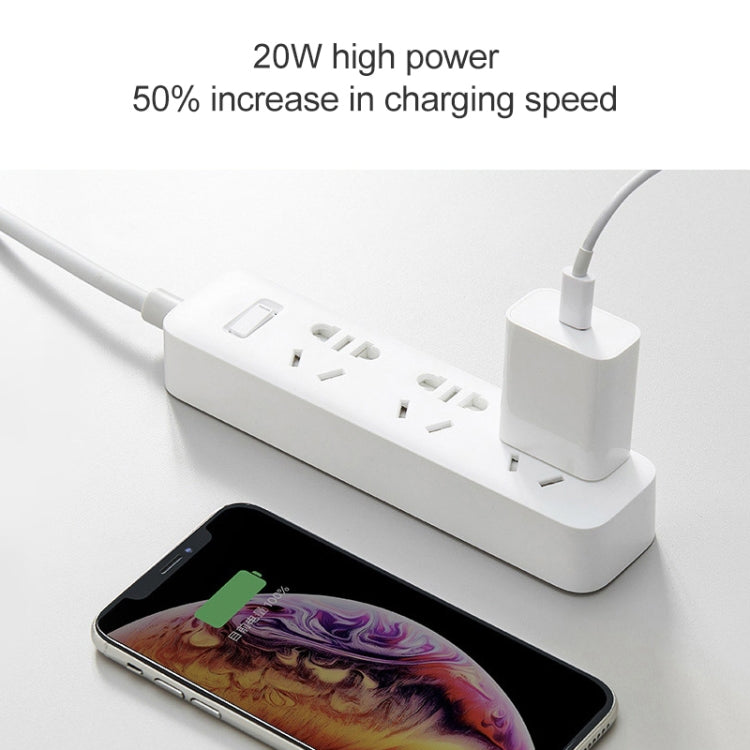 Bộ Sạc Du Lịch Chính Hãng Xiaomi AD201 20W 1 Cổng USB-C / Type-C Phiên Bản Sạc Nhanh, Phích Cắm US, 20W