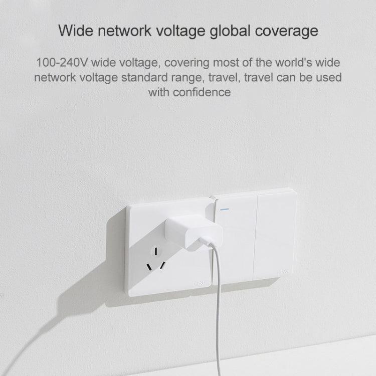 Bộ Sạc Du Lịch Chính Hãng Xiaomi AD201 20W 1 Cổng USB-C / Type-C Phiên Bản Sạc Nhanh, Phích Cắm US, 20W